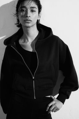 Chaqueta de deporte con capucha y cremallera - H&m фото 2