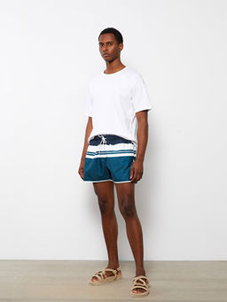 K?sa Boy Renk Bloklu Erkek Deniz ?ortu - Waikiki фото 2