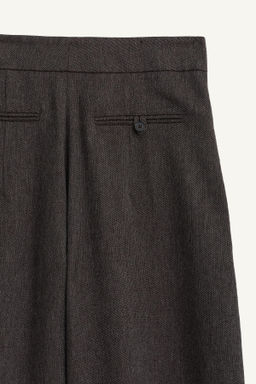 LIMITED EDITION VOLUME TROUSERS WITH PLEATS AND WOOL - Zara фото 10