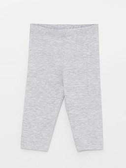 Beli Lastikli Bask?l? K?z Bebek 3/4 Boy Tayt 2li - Waikiki фото 3