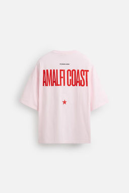 CONTRAST PRINTED T-SHIRT - Zara фото 8