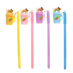 Цена за 15 шт. Ручка - прикол гелевая Calligrata «Коктейль», МИКС