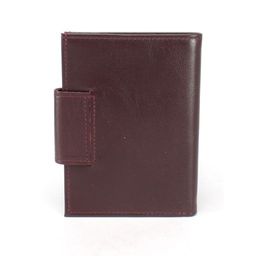 Обложка для авто+паспорт-Croco-ВП-1033 (с хляст, 5 внут карм, двойн стенка) натуральная кожа бордо галант (236) 243972  фото 2