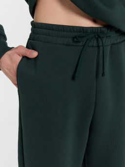 Комплект мужской (худи, брюки) зеленый с печатью пихта +печать 191019 - Mark formelle фото 6