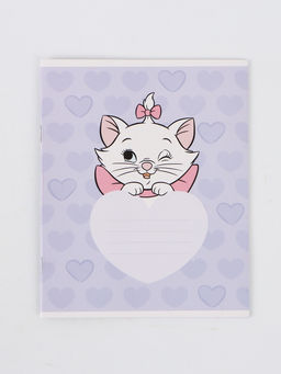 Цена за 20 шт. Тетрадь А5, 12 листов в косую линейку "Кошечка"микс