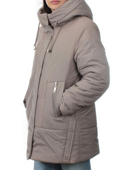 957 DK. BEIGE Куртка зимняя женская (верблюжья шерсть)