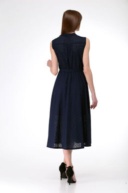 Платье AMORI 9529 синий  фото 3