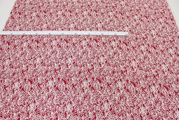 Штапель Муравушка цв.винтажно-малиновый, ш.1.44м, вискоза-100%, 90гр/м.кв - Купава фото 4