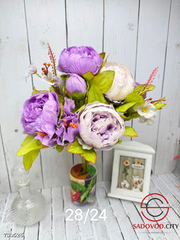 Букет искусственных цветов, 8 шт