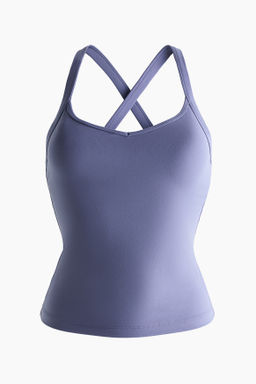 Top de deporte SoftMove con sujetador integrado - H&m фото 2