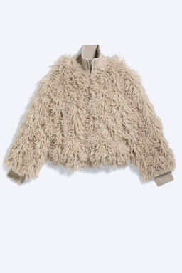 Chaqueta de pelo sint?tico