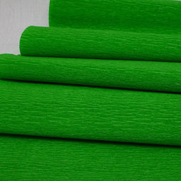 Бумага крепированная зеленая 60г/м2 (2025-№41) 50*250см, в пакете