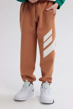 Брюки трикотажные Коричневый