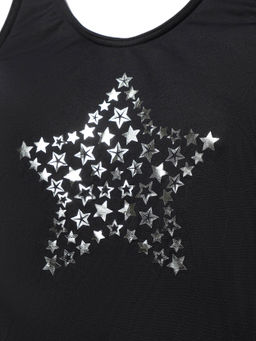 CONTE Купальник с металлическим принтом BIG STAR black - Conte elegant фото 4