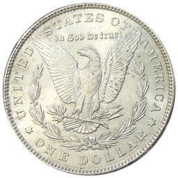 1 доллар 1885 года США Доллар Моргана