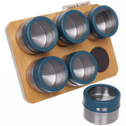 Набор емкостей для специй "Olala" 6шт на подставке 23*16см