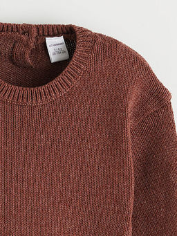 Fiyonk Detayl? K?z ?ocuk Triko Kazak ve Etek