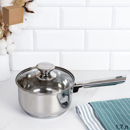 Ковш 1,7 л, Аванта / LB-1106-8B-1,7 /уп 1/ индукция/ Гофрокороб/ KISIGA