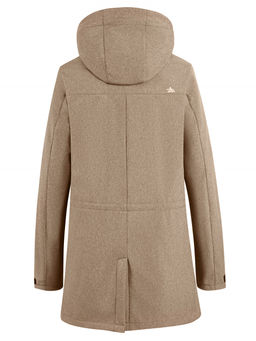 Парка спортивная мужская с капюшоном softshell бежевого цвета 9565B - Mtforce фото 24