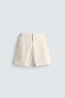 LONG STRUCTURED SWIMMING TRUNKS - Zara фото 8
