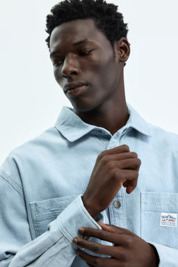 Camisa oversize en pana de algod?n - H&m фото 5