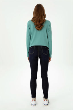 U. S. Polo Assn Женские темно-синие джинсовые брюки - U.s. polo assn фото 13