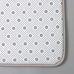 Коврик для ванной светящийся в темноте Доляна Светящиеся фигуры, 50?80 см, серый  фото 5