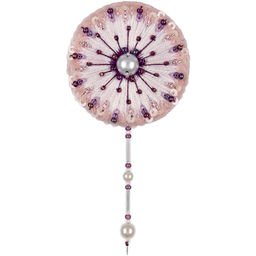 Klart набор для вышивания 10-513 Брошь. Одуванчик 4.5 х 9.5 см