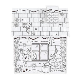 Домик-раскраска 3 в 1 Новогодний хоровод - Zabiaka фото 7