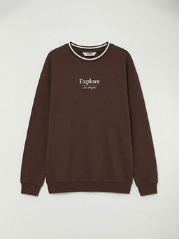 Los Angeles Bask?l? Erkek ?ocuk Sweatshirt