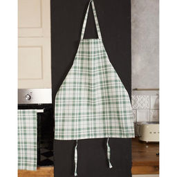Фартук "Этель" Eucalyptus (клетка) 60х70 см, 100% хлопок, саржа 190 г/м²