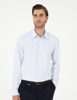 A__k Mavi Regular Fit Arm_rl_ Uzun Kollu G_mlek - Pierre cardin фото 3