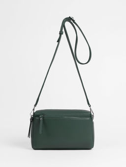 Женская кожаная сумка Richet 3176LN 852 Зеленый