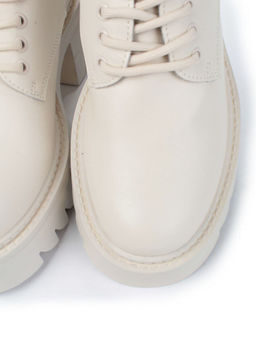 01-C1802-3 BEIGE Ботинки демисезонные женские (натуральная кожа) - Фабричный китай фото 10