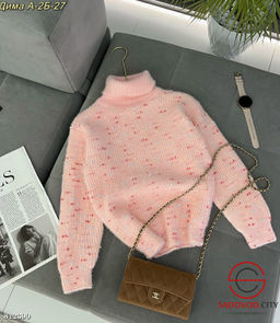 Кофта для девочки с высоким горлом - Bruno фото 2