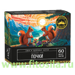 Травяной сбор "Почки, мочевыводящие пути", 60 Ф/П Сила и здоровье АЛТАЯ Алтайский нектар