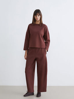 Bisiklet Yaka Kad?n Sweatshirt