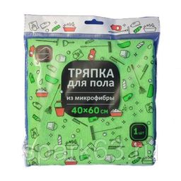 Тряпка для пола 40х60см (микрофибра)