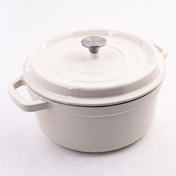 Кастрюля чугун 4,7 л Mayer&Boch покрытие эмаль белая MB (х2) 40635