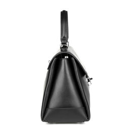 Y1525 black, женская кожаная сумка "Handheld bag" Barcelo Biagi