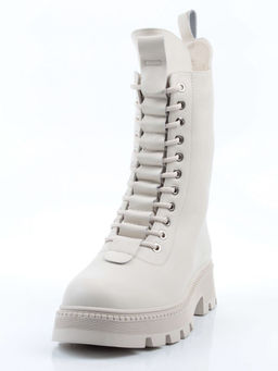 04-PAG294-2Z MILK Ботинки зимние женские (натуральная кожа, 100% шерсть)