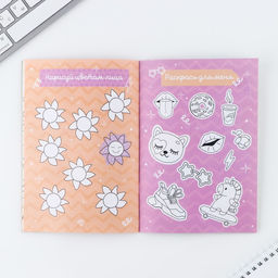 Подарочный набор, анкета для девочек и ручка Аниме - Artfox фото 13