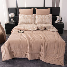 Комплект постельного белья на резинке Сатин Velouria Luxe с Одеялом VLR010 180*200*25;160*200*25;140*200*25 Евро 4 Наволочки