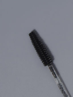 Щёточки для бровей и ресниц, силиконовые, набор - 50 шт., 10.5 см, чёрная, прозрачная