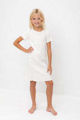 К 1180/24/сердечки на сахаре сорочка для дев