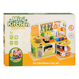 Конструктор "Мини кухня" 3D (42дет.) в коробке
