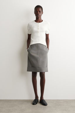 CAMISETA HENLEY DE CANAL? CON CUELLO REDONDO - H&m фото 8