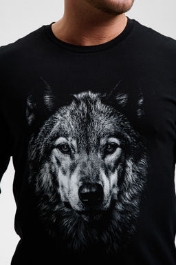 8514/1 Футболка с длинным рукавом мужская