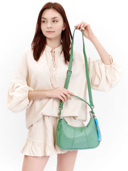 LACCOMA сумка Афина-Л815-мятный эко кожа хлопок  фото 7