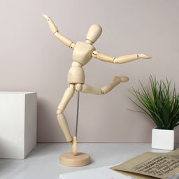 Сувенир Человек деревянный 33 см / H-33 /уп 50/ - Галеонтрейд фото 4